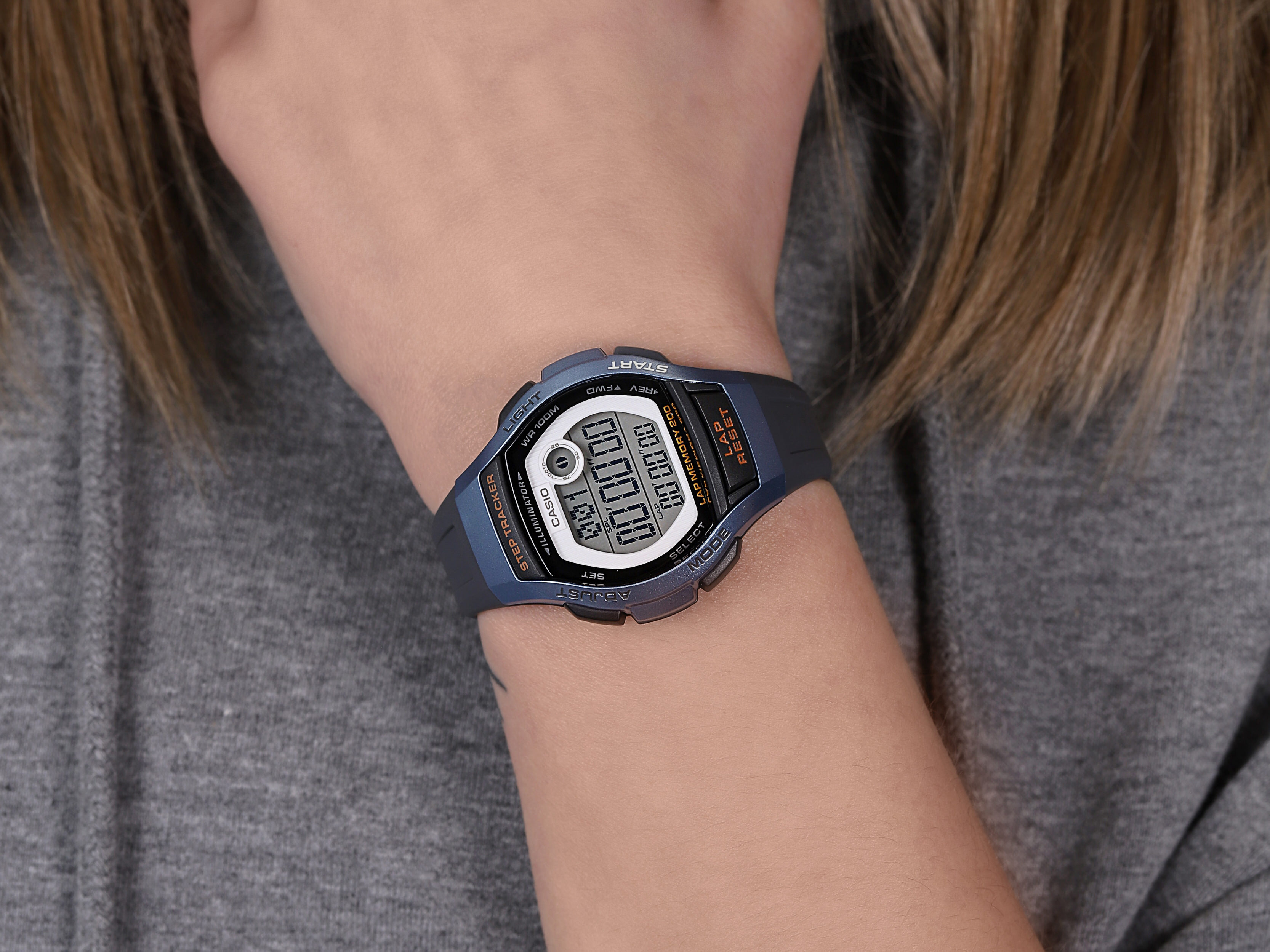 Casio LWS-2000H-2AVEF zegarek damski Sportowe - miniatura 4