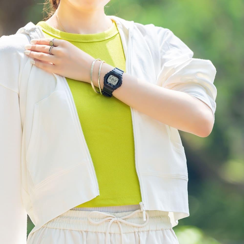 Casio LWS-2200H-1AVEF zegarek męski Sportowe - miniatura 2