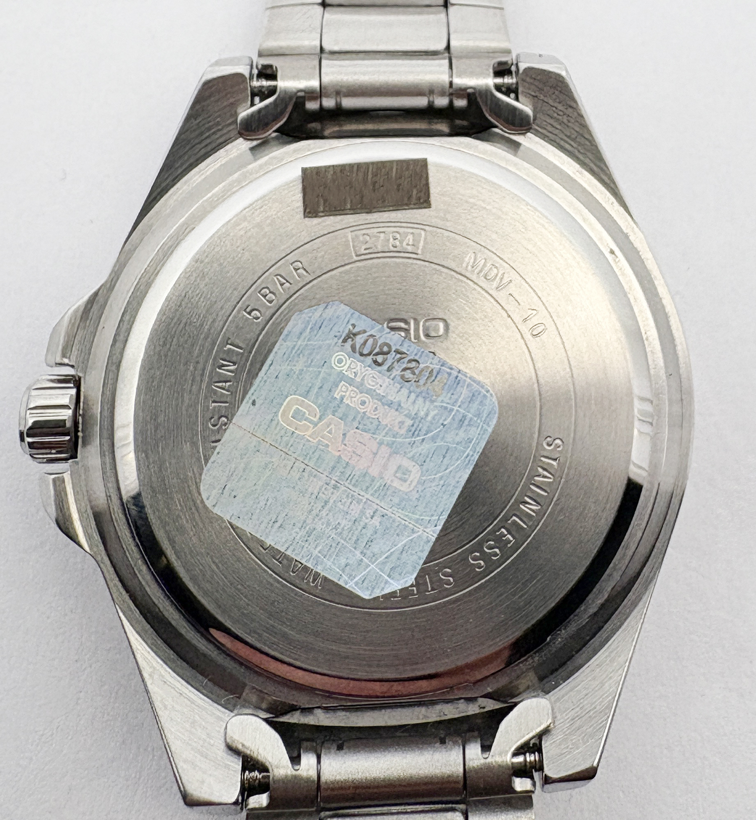 Casio MDV-10D-1A1VEF-POWYSTAWOWY zegarek męski Klasyczne - miniatura 2