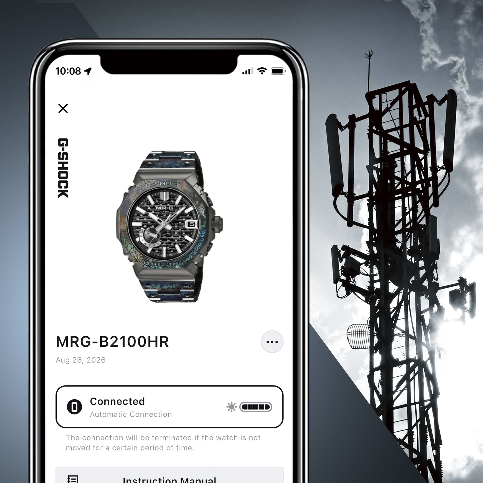 Casio MRG-B2100HR-1ADR zegarek - miniatura 9