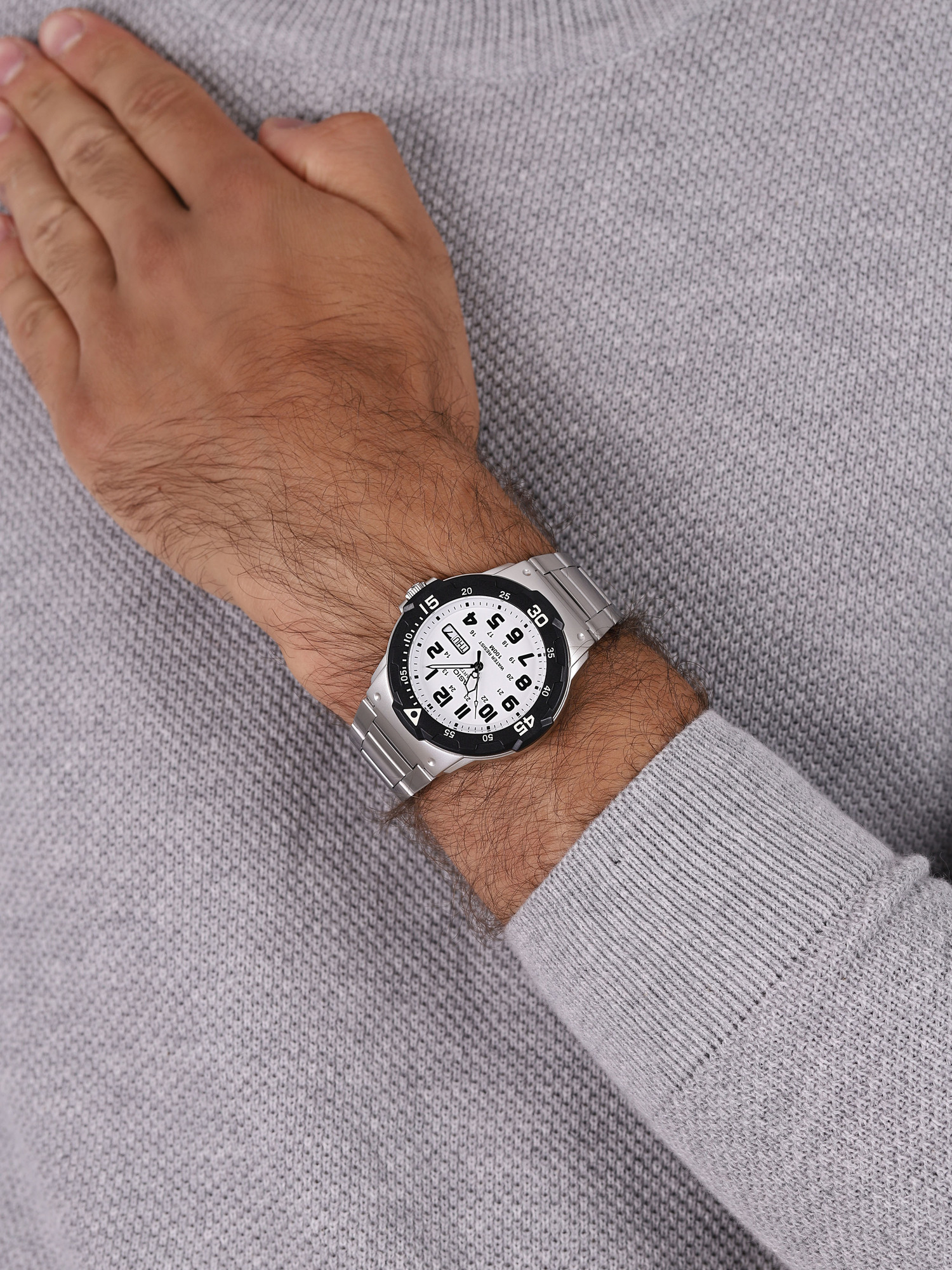 Casio MRW-200HD-7BVEF męski zegarek Klasyczne bransoleta