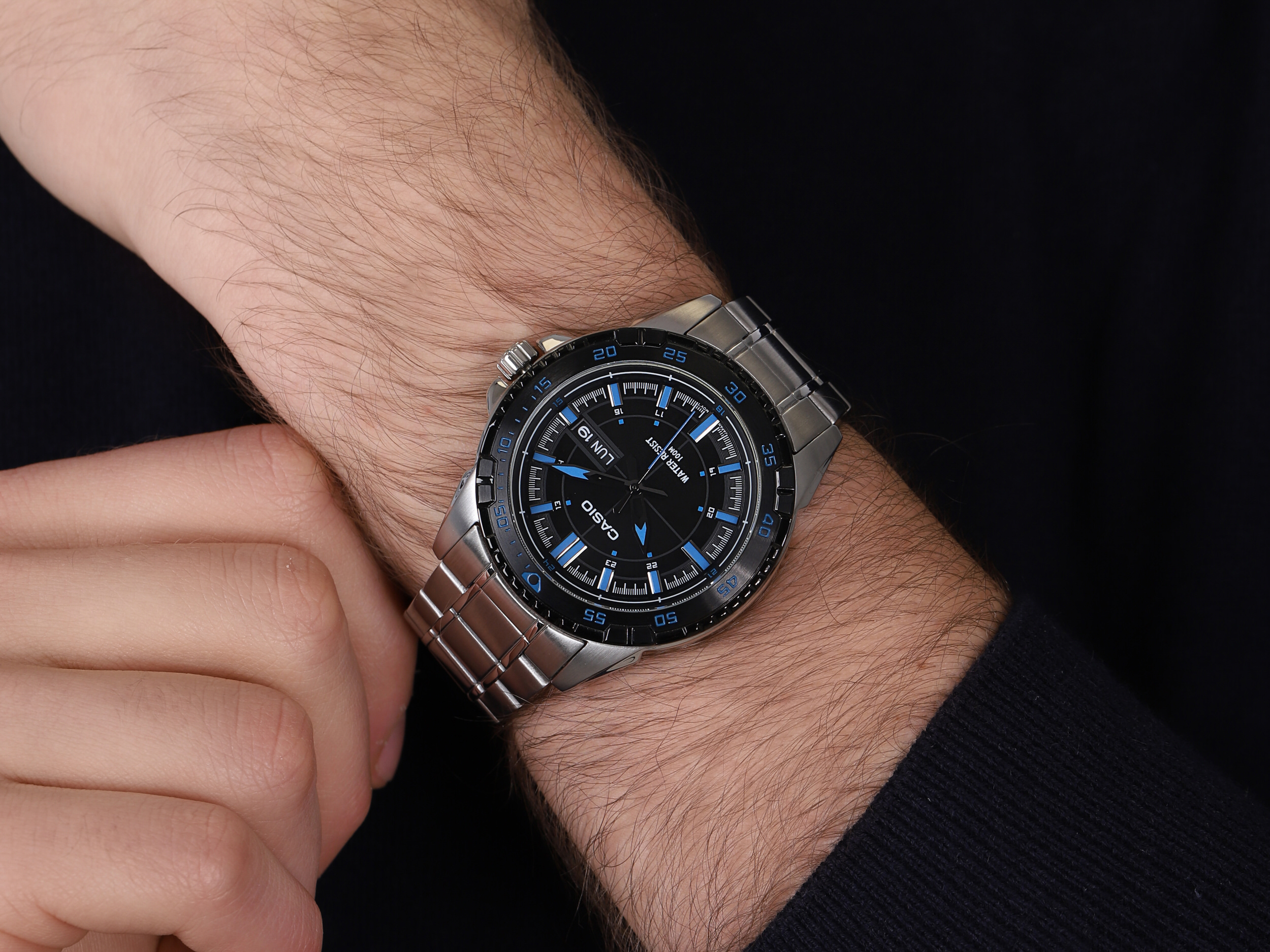 Casio MTD-1078D-1A2VEF zegarek męski Klasyczne - miniatura 4