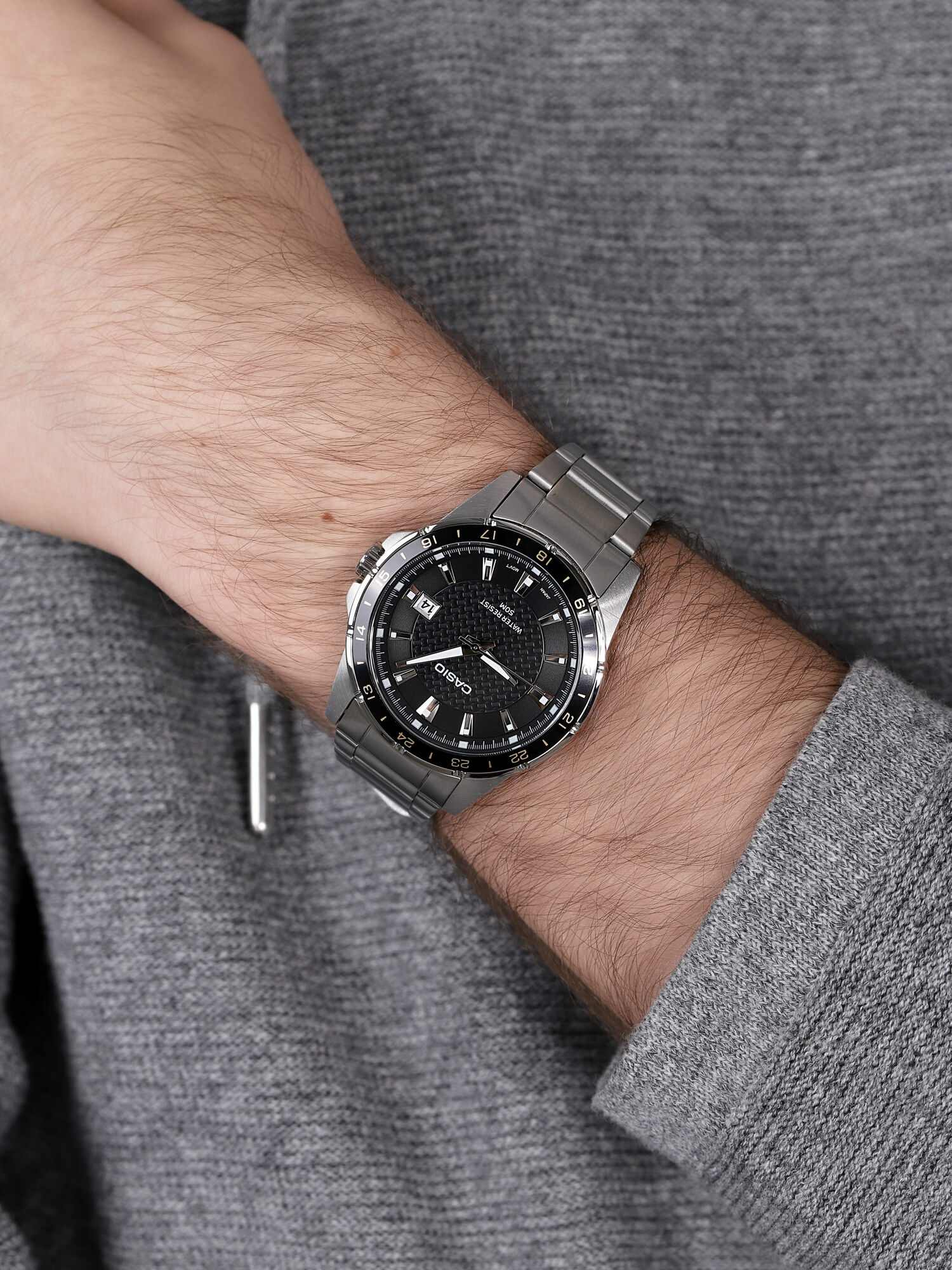 Casio MTP-1290D-1A2VEF zegarek klasyczny Klasyczne