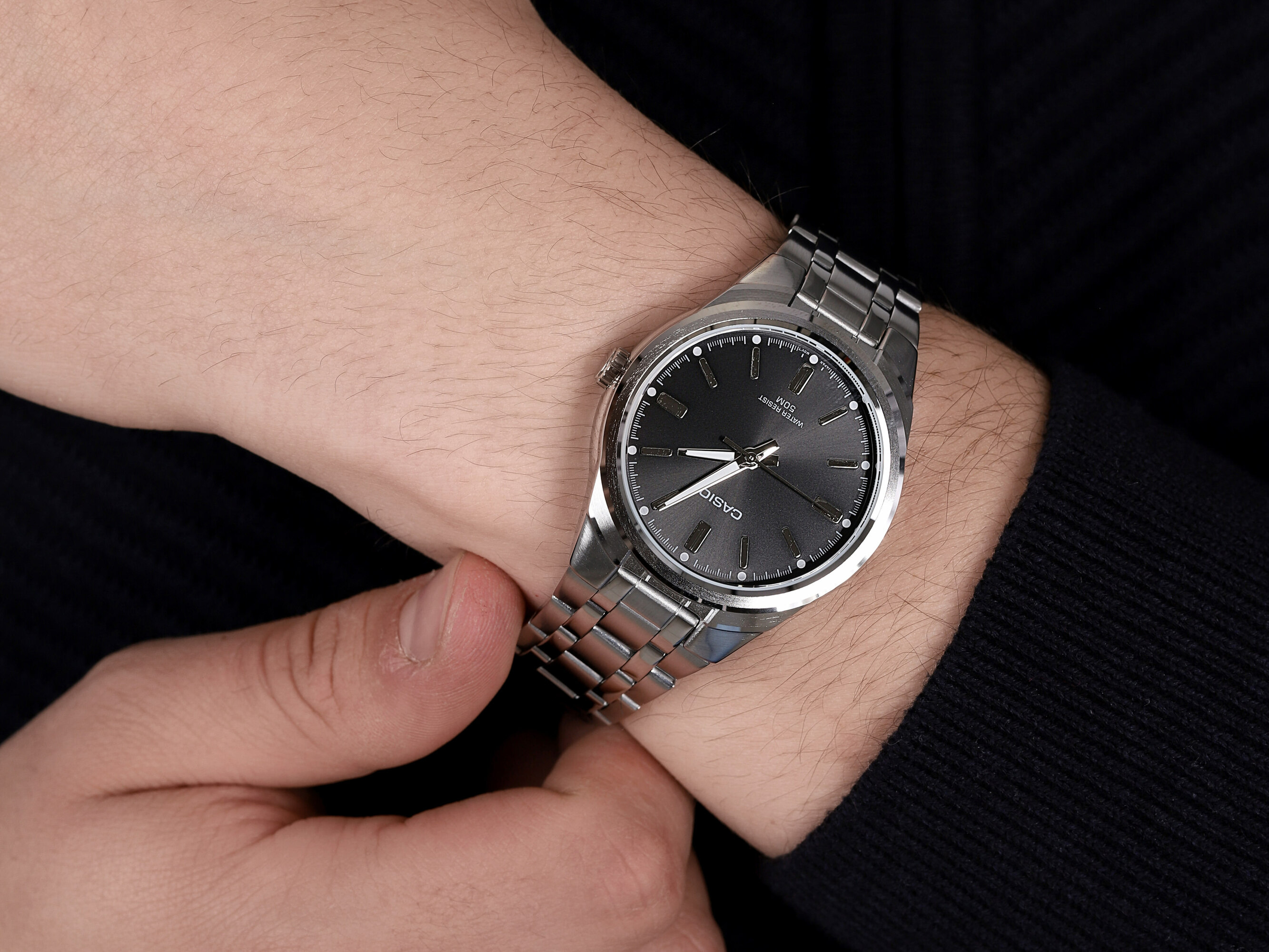 Casio MTP-1310D-1AVEF męski zegarek Klasyczne bransoleta - miniatura 4