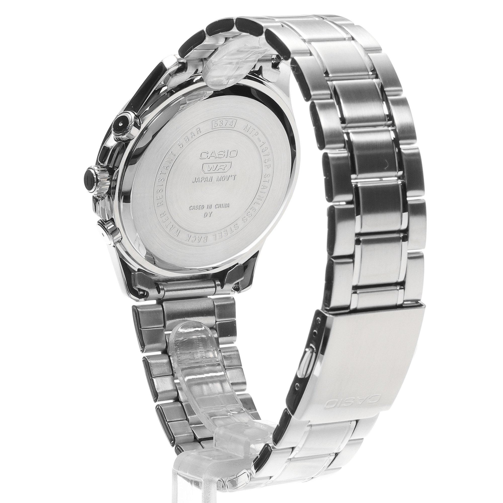 Casio MTP-1375PD-2A1VEF męski zegarek Męskie bransoleta