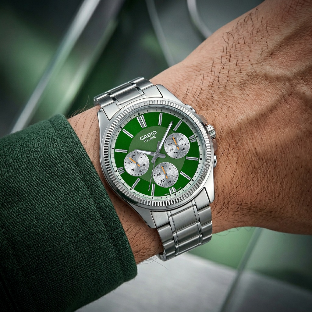Casio MTP-1375PD-3AVEF zegarek męski Męskie - miniatura 2
