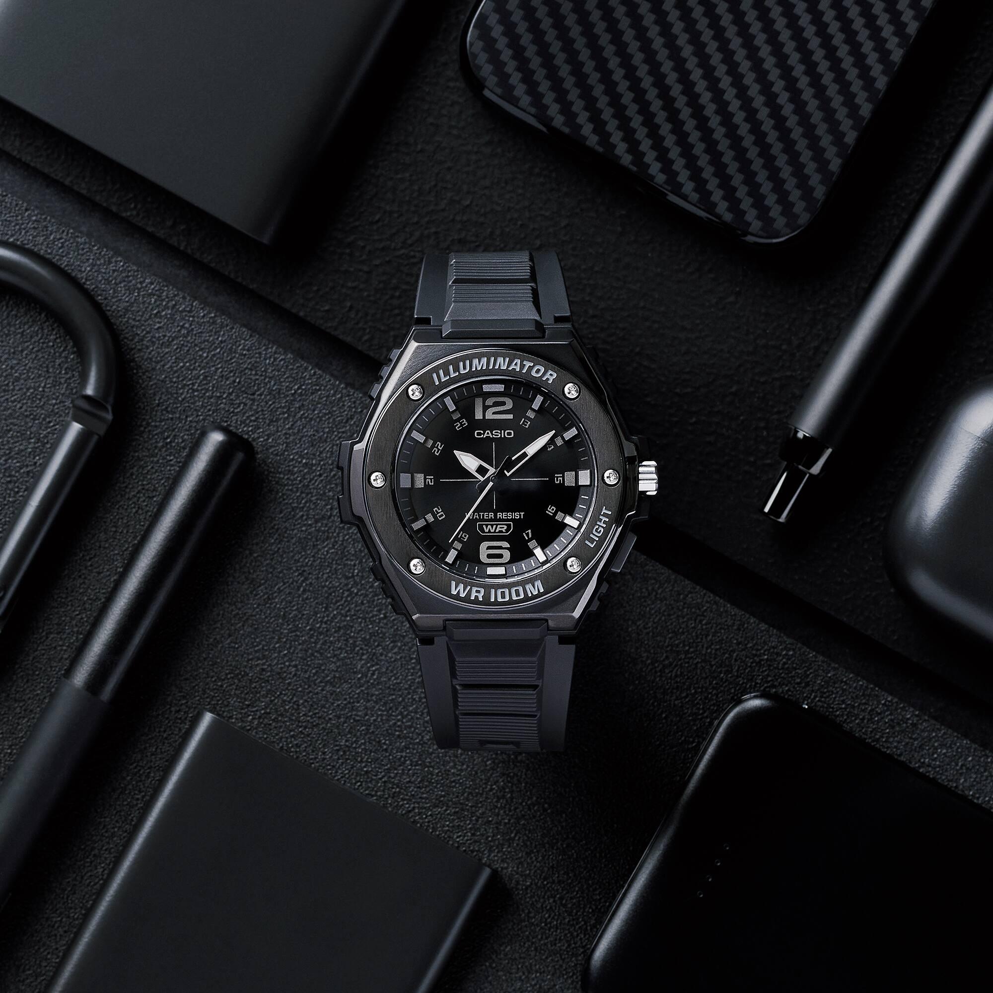 Casio MWA-100HB-1AVEF zegarek męski Sportowe - miniatura 2