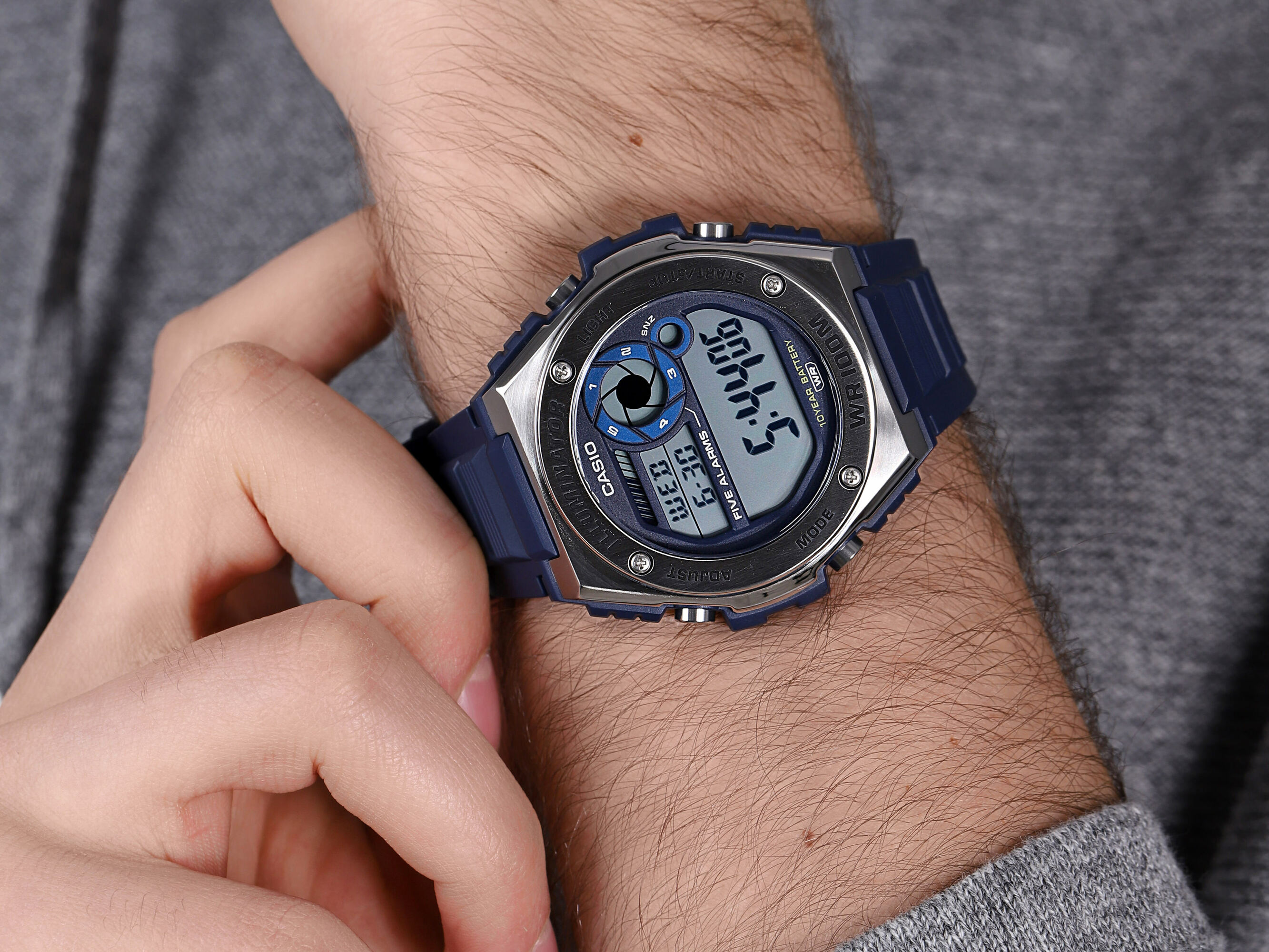 Casio MWD-100H-2AVEF zegarek męski Sportowe - miniatura 4