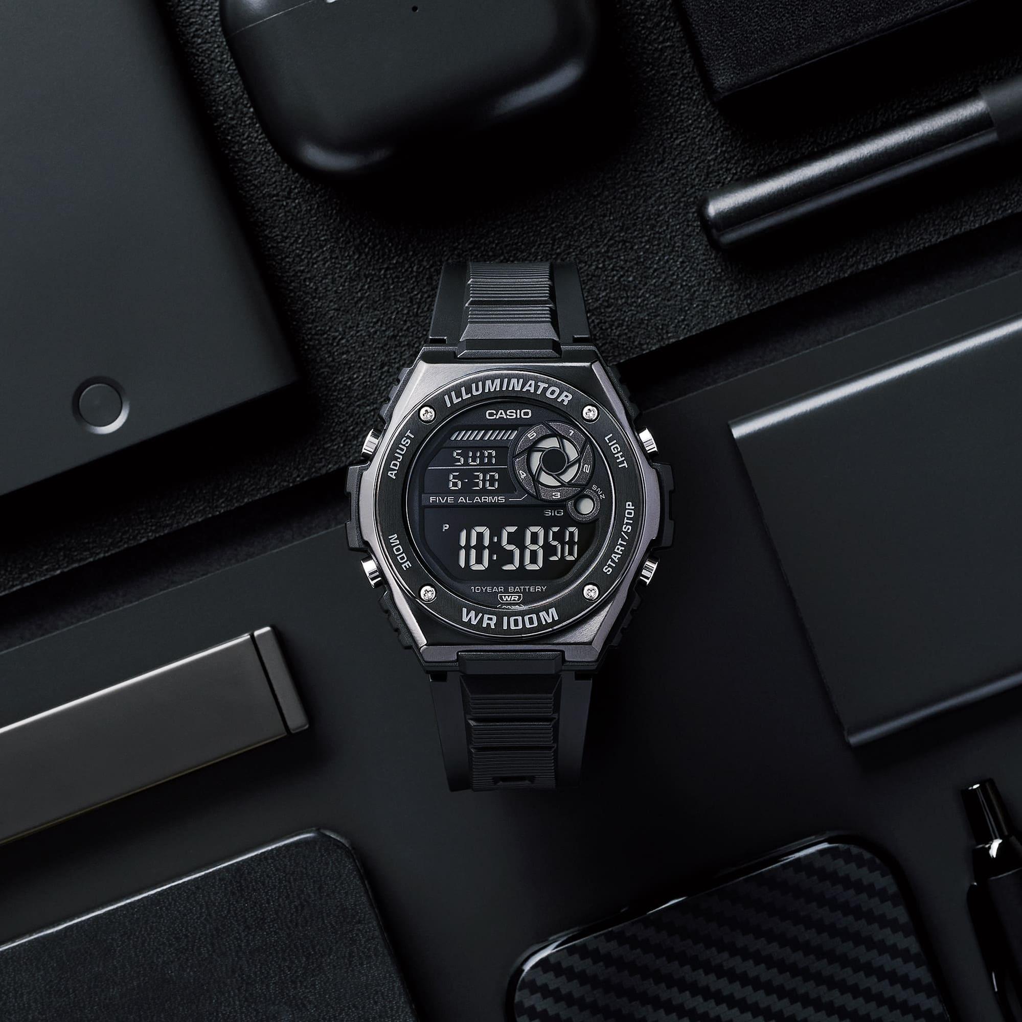 Casio MWD-100HB-1BVEF zegarek męski Sportowe - miniatura 2