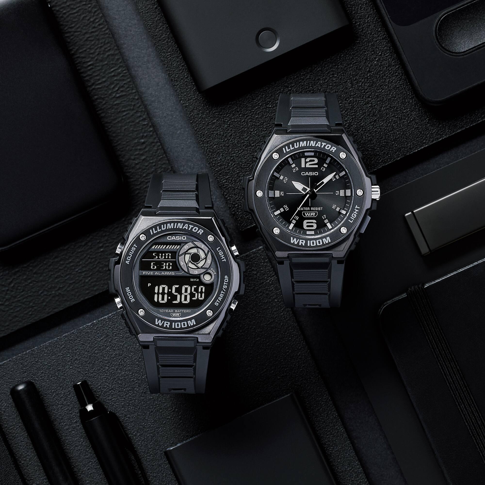 Casio MWD-100HB-1BVEF zegarek męski Sportowe - miniatura 3