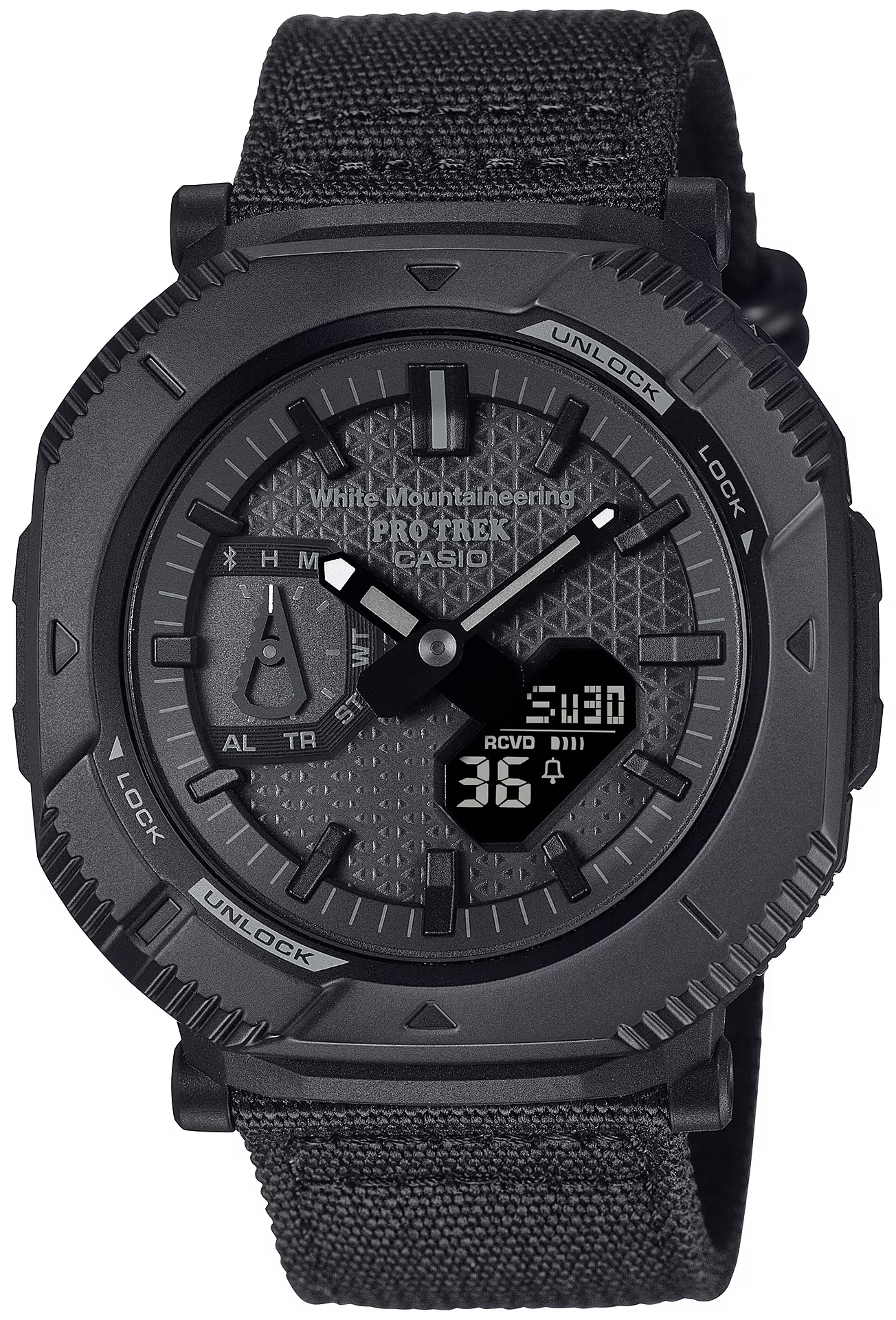 ProTrek White Mountaineering® collaboration PRJ-B001WM-1DR