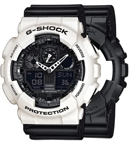 Casio SET GA-100-1A1ER + BEZEL 10395292 + PASEK 10553868 - zdjęcie 1
