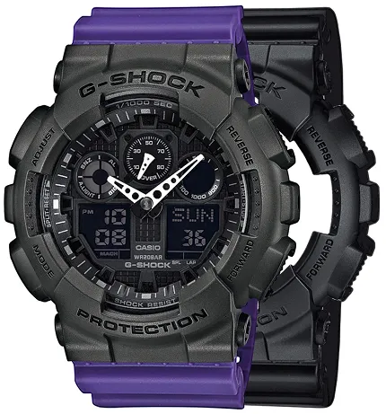 Casio SET GA-100-1A1ER + BEZEL 10467795 + PASEK 10498156 - zdjęcie 1