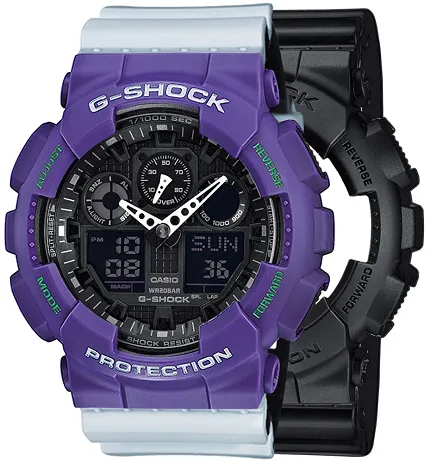 Casio SET GA-100-1A1ER + BEZEL 10498250 + PASEK 10527469