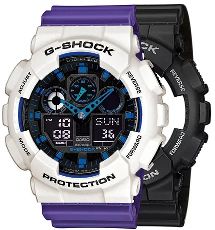 Casio SET GA-100-1A2ER + BEZEL 10395292 + PASEK 10498156 - zdjęcie 1