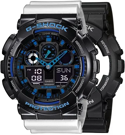 Casio SET GA-100-1A2ER + BEZEL 10407691 + PASEK 10430571 - zdjęcie 1
