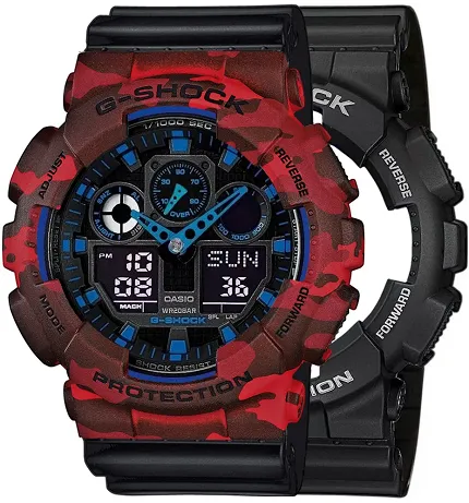 Casio SET GA-100-1A2ER + BEZEL 10530688 + PASEK 10536683 - zdjęcie 1