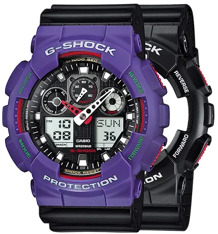 Casio SET GA-100-1A4ER + BEZEL 10498250 + PASEK 10536683 - zdjęcie 1