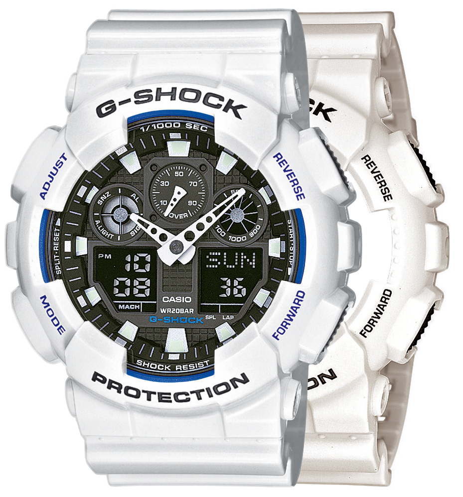 Casio SET GA-100B-7AER + BEZEL 10347600 + PASEK 10347710