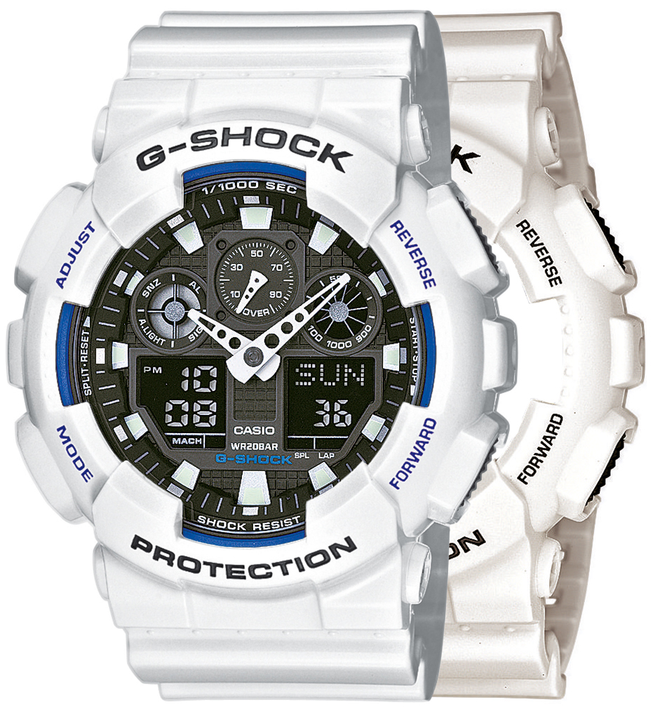 G-SHOCK SET GA-100B-7AER + BEZEL 10347600 + PASEK 10430571