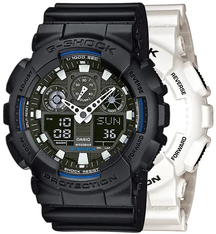 Casio SET GA-100B-7AER + BEZEL 10358741 + PASEK 10536683 - zdjęcie 1