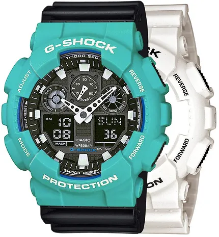 Casio SET GA-100B-7AER + BEZEL 10410475 + PASEK 10536683 - zdjęcie 1