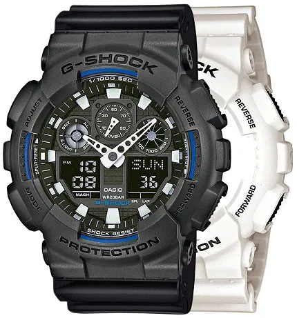 Casio SET GA-100B-7AER + BEZEL 10467795 + PASEK 10347688 - zdjęcie 1