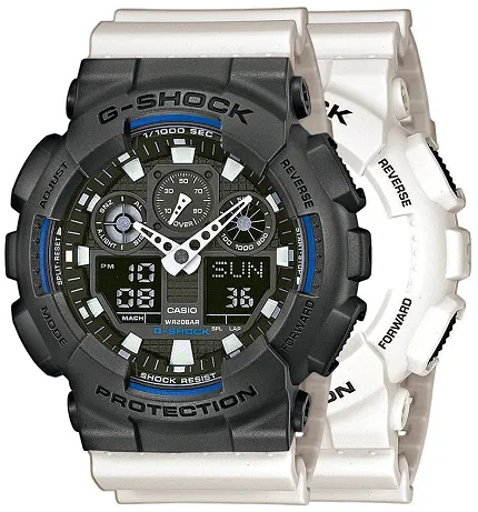 Casio SET GA-100B-7AER + BEZEL 10467795 + PASEK 10395227