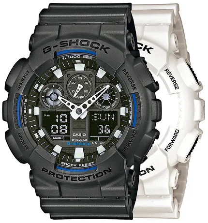 Casio SET GA-100B-7AER + BEZEL 10467795 + PASEK 10467764 - zdjęcie 1
