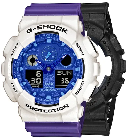 Casio SET GA-100BP-1AER + BEZEL 10395292 + PASEK 10498156 - zdjęcie 1