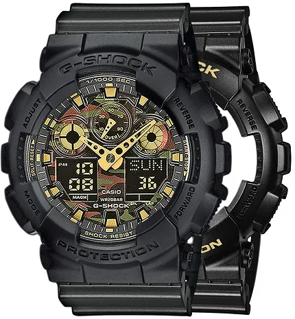 Casio SET GA-100CF-1A9ER + BEZEL 10358741 + PASEK 10467764 - zdjęcie 1