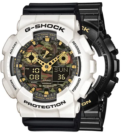 Casio SET GA-100CF-1A9ER + BEZEL 10395292 + PASEK 10347688 - zdjęcie 1