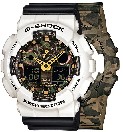 Casio SET GA-100CM-5AER + BEZEL 10395292 + PASEK 10347688 - zdjęcie 1