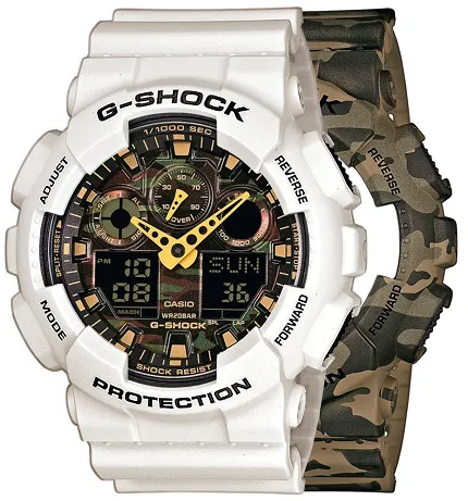 Casio SET GA-100CM-5AER + BEZEL 10395292 + PASEK 10395227 - zdjęcie 1