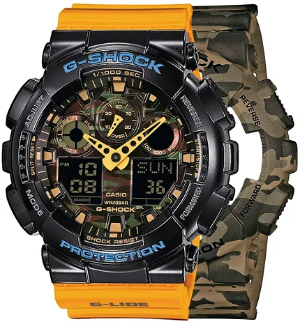 Casio SET GA-100CM-5AER + BEZEL 10407691 + PASEK 10457913 - zdjęcie 1