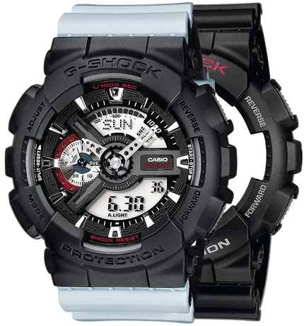 Casio SET GA-110-1AER + BEZEL 10358741 + PASEK 10527469 - zdjęcie 1