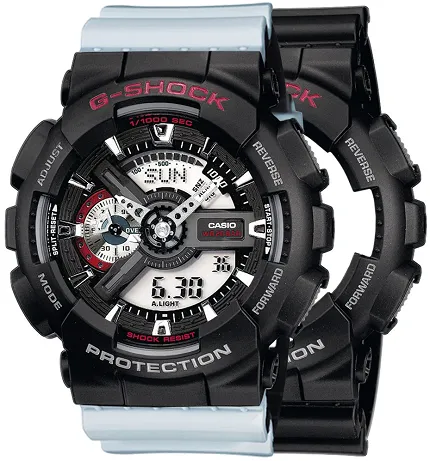 Casio SET GA-110-1AER + BEZEL 10378531 + PASEK 10527469 - zdjęcie 1