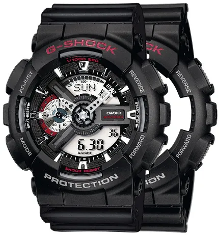 Casio SET GA-110-1AER + BEZEL 10378531 + PASEK 10536683 - zdjęcie 1