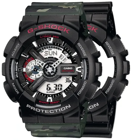 Casio SET GA-110-1AER + BEZEL 10378531 + PASEK 10561429 - zdjęcie 1
