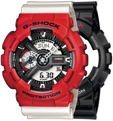 Casio SET GA-110-1AER + BEZEL 10395289 + PASEK 10395227 - zdjęcie 1