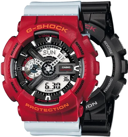 Casio SET GA-110-1AER + BEZEL 10441433 + PASEK 10527469 - zdjęcie 1