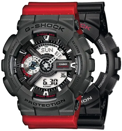 Casio SET GA-110-1AER + BEZEL 10467795 + PASEK 10395226 - zdjęcie 1