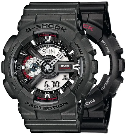 Casio SET GA-110-1AER + BEZEL 10467795 + PASEK 10467764 - zdjęcie 1