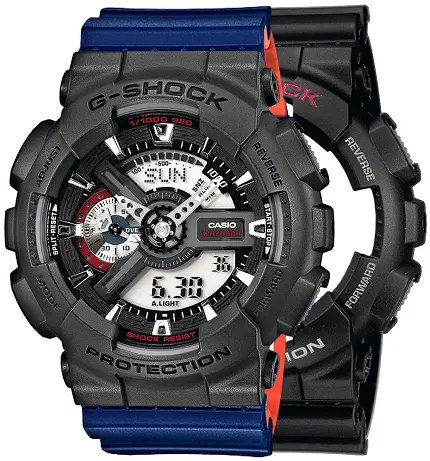 Casio SET GA-110-1AER + BEZEL 10467795 + PASEK 10527467 - zdjęcie 1
