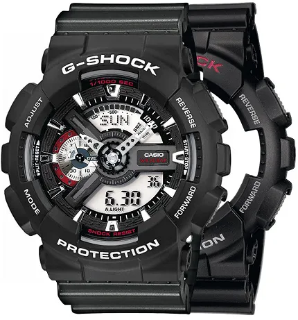 Casio SET GA-110-1AER + BEZEL 10508136 + PASEK 10467764 - zdjęcie 1