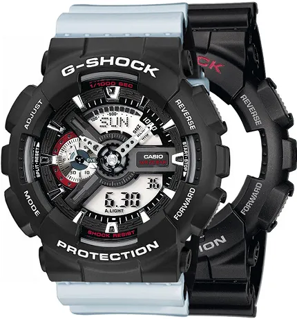 Casio SET GA-110-1AER + BEZEL 10508136 + PASEK 10527469 - zdjęcie 1