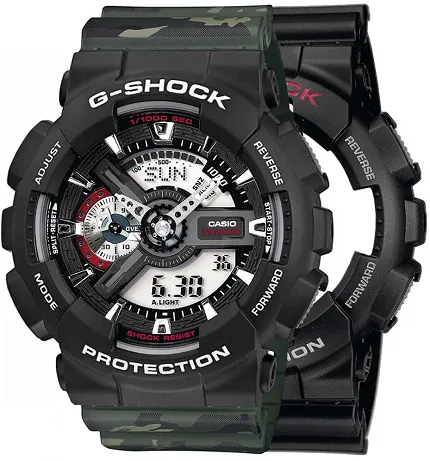Casio SET GA-110-1AER + BEZEL 10508136 + PASEK 10561429 - zdjęcie 1