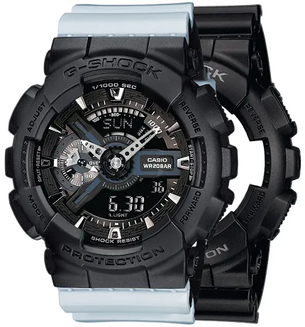 Casio SET GA-110-1BER + BEZEL 10358741 + PASEK 10527469 - zdjęcie 1
