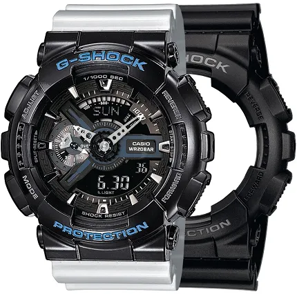 Casio SET GA-110-1BER + BEZEL 10407691 + PASEK 10347710 - zdjęcie 1