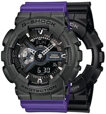 Casio SET GA-110-1BER + BEZEL 10467795 + PASEK 10498156 - zdjęcie 1